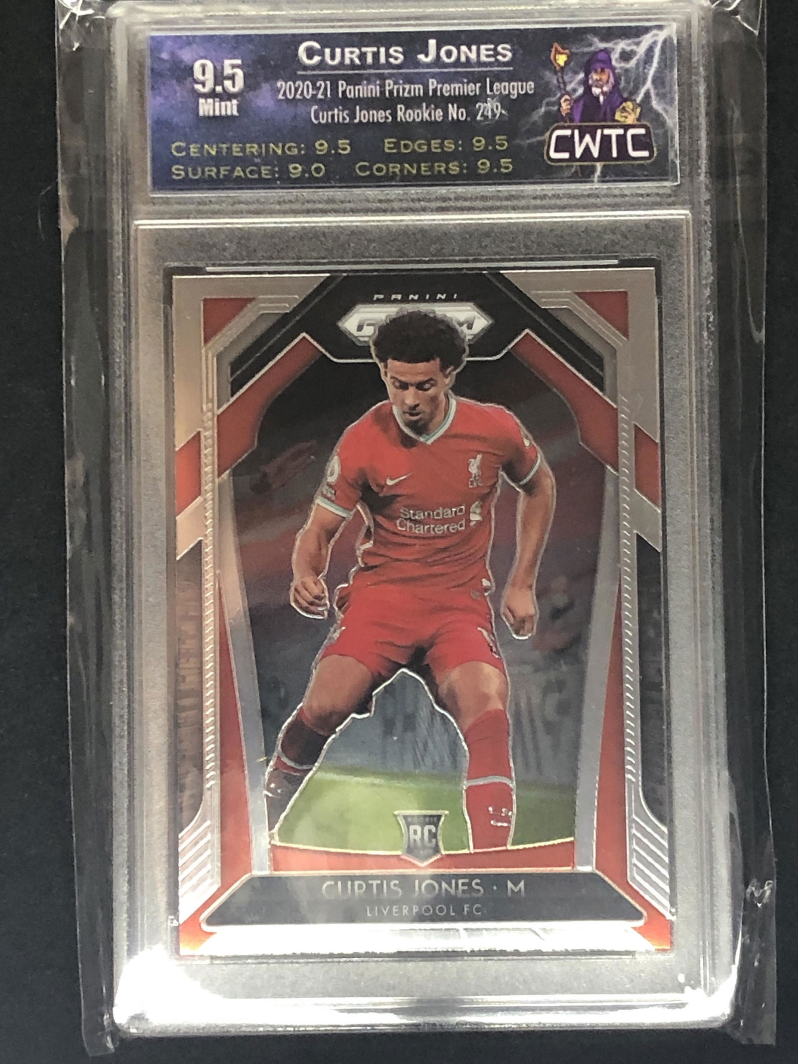 Curtis Jones Panini Prizm Rookie CWTC 9.5 (1 of 1)