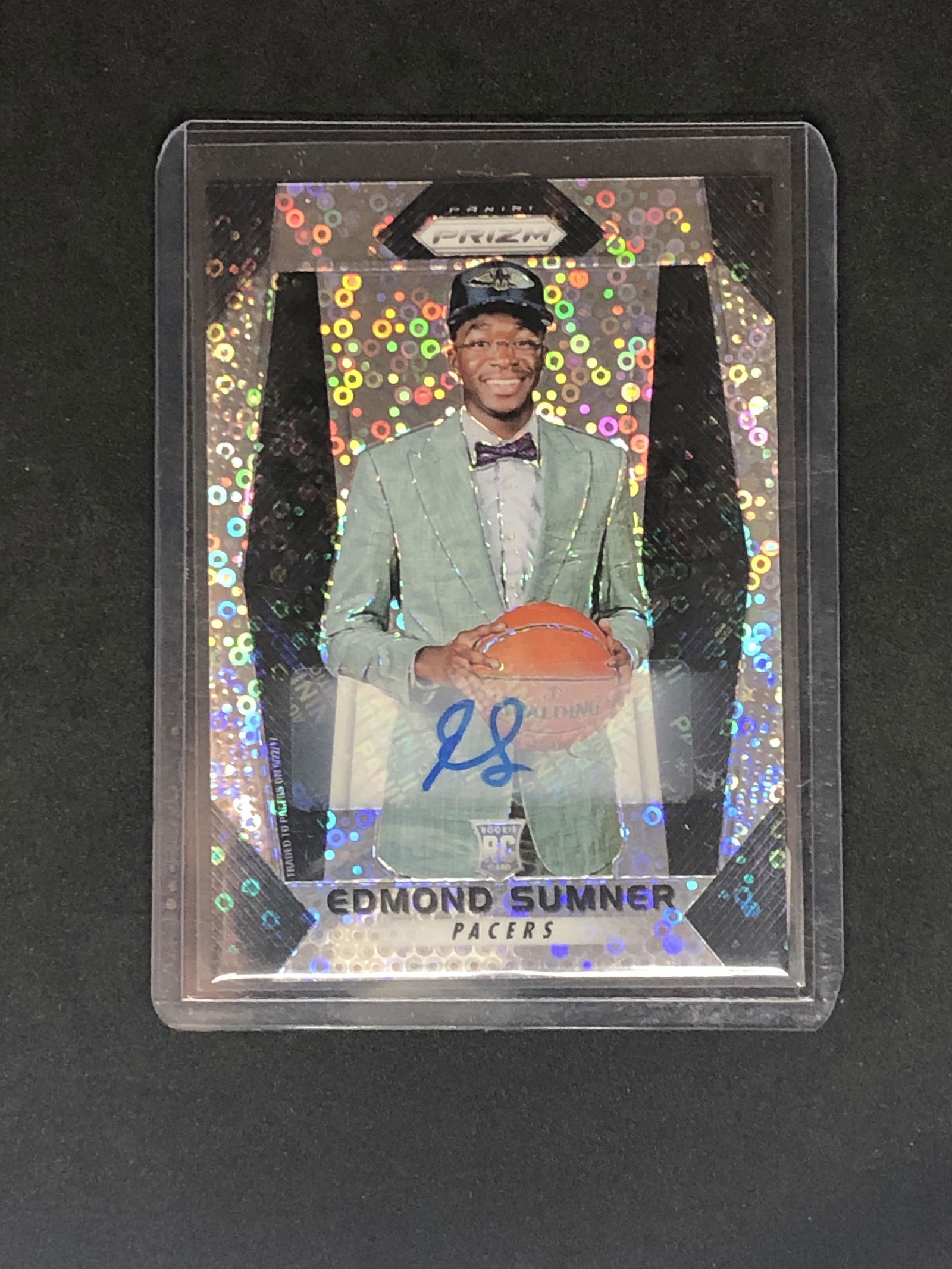 Edmond Sumner Panini Prizm Auto Rookie (1 of 1)