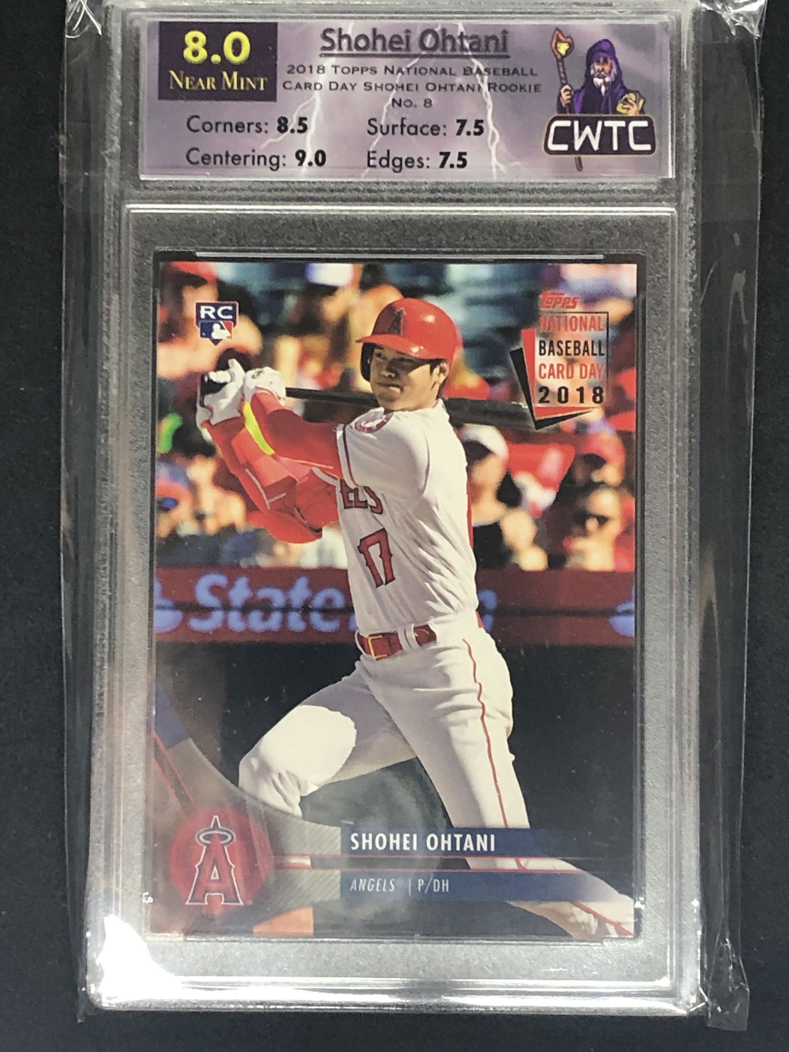 Shohei Ohtani Topps Rookie CWTC 8 (1 of 1)