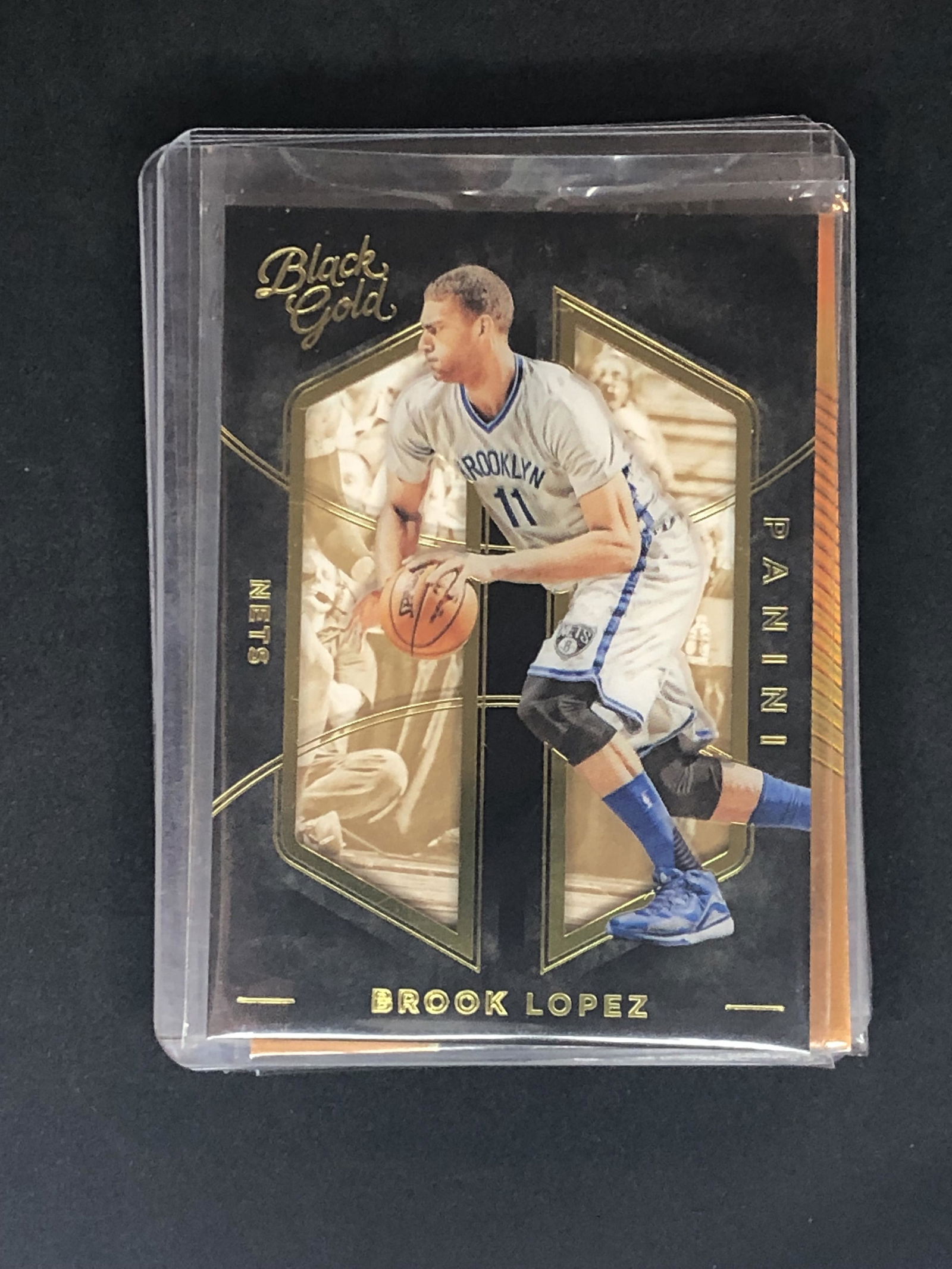Brook Lopez Panini Black Gold (1 of 1)