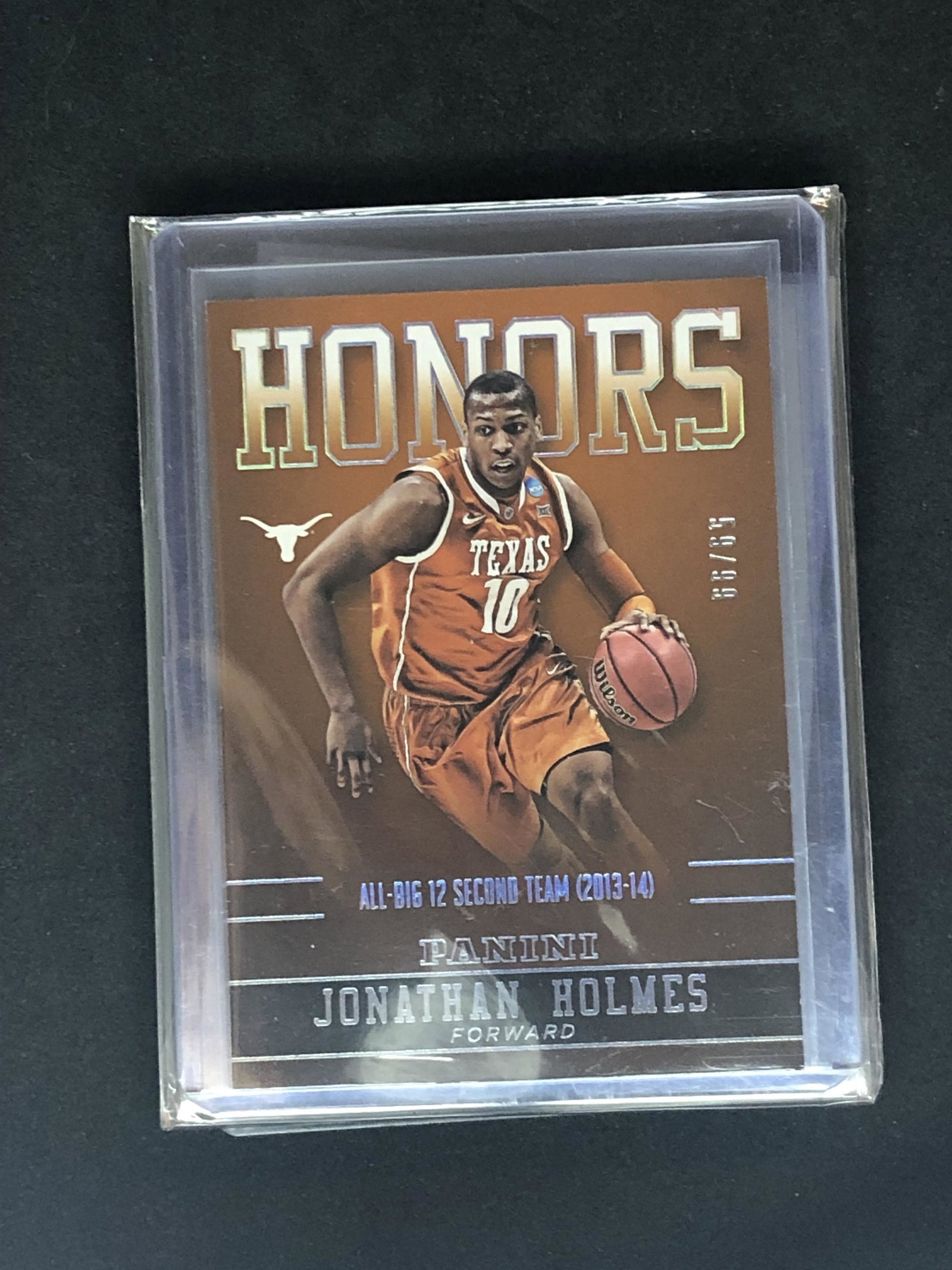 Jonathan Holmes Panini: Sports Trading Card