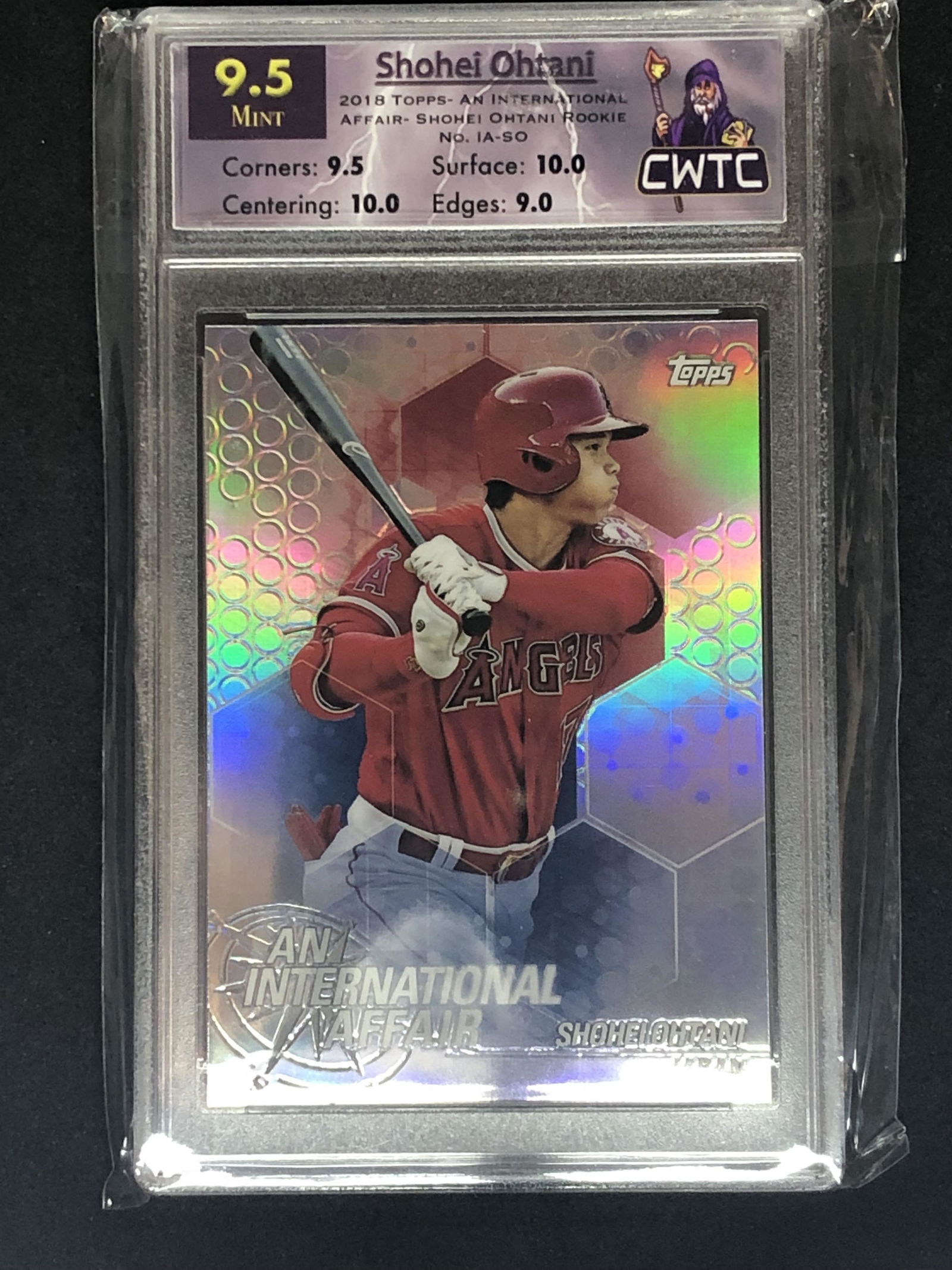 Shohei Ohtani Topps Rookie CWTC 9.5 (1 of 1)