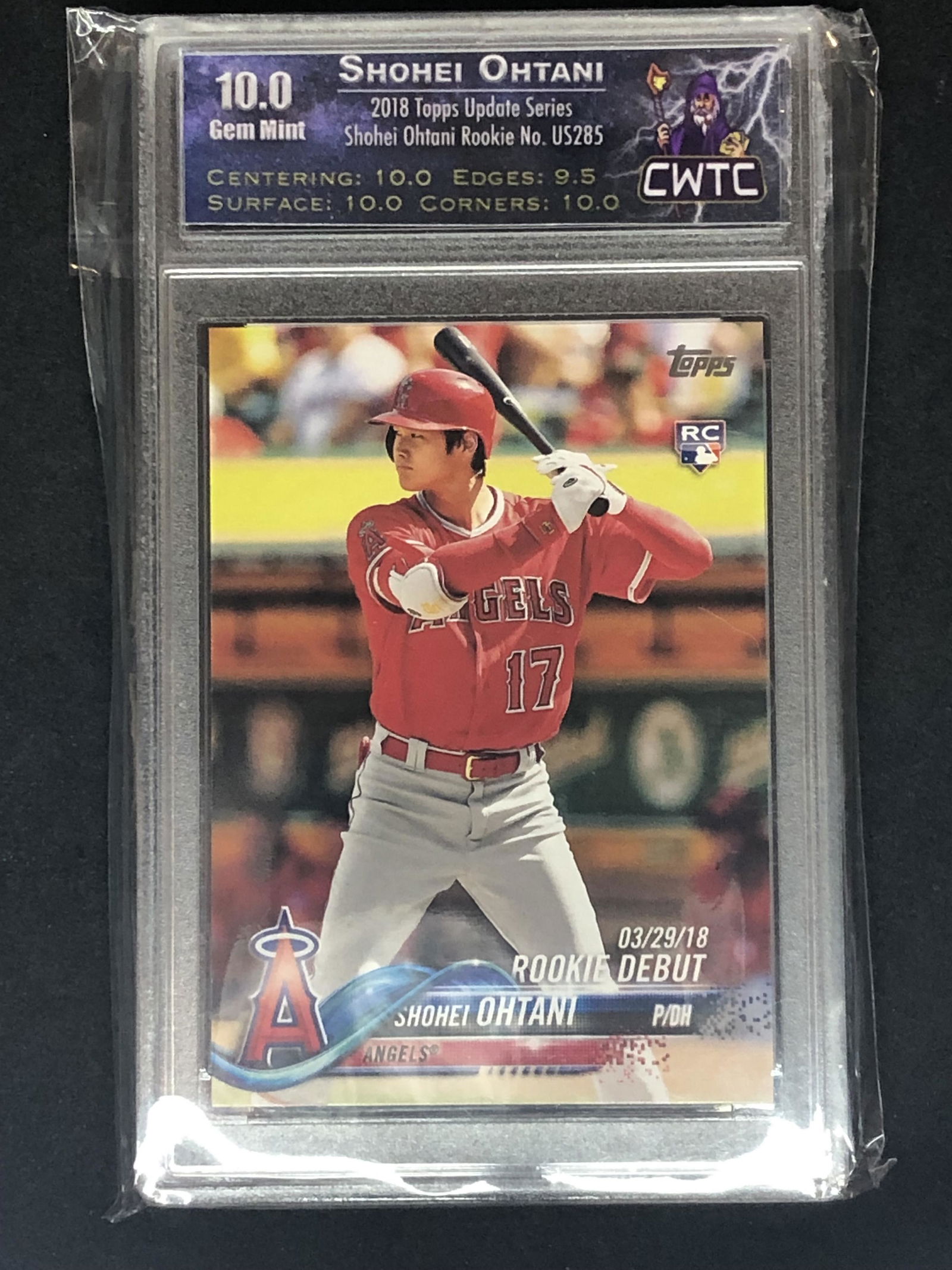 Shohei Ohtani Topps Update Series Rookie CWTC 10 (1 of 1)