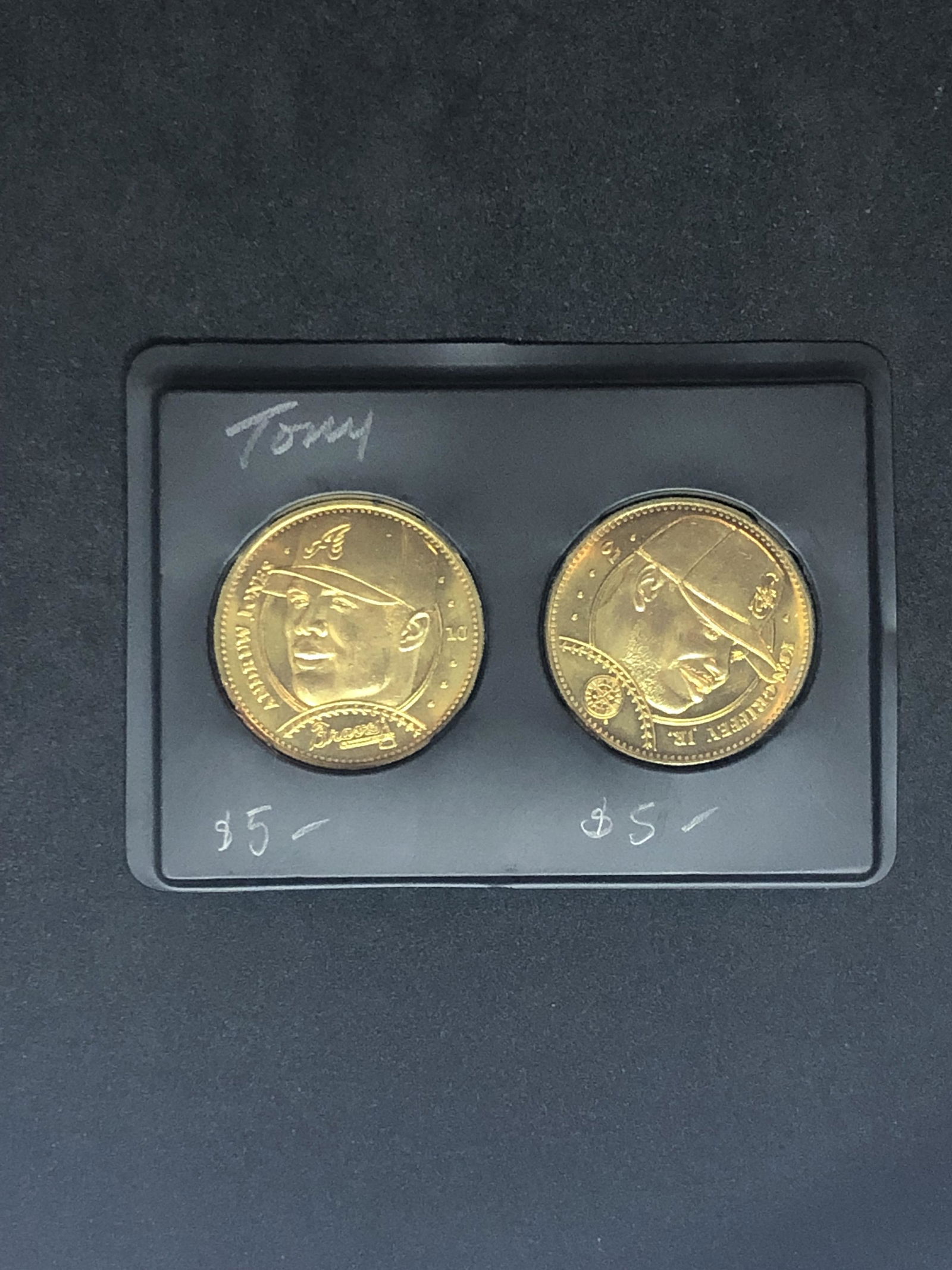 Andrew Jones & Ken Griffey Jr Commemorative Coins: Coins