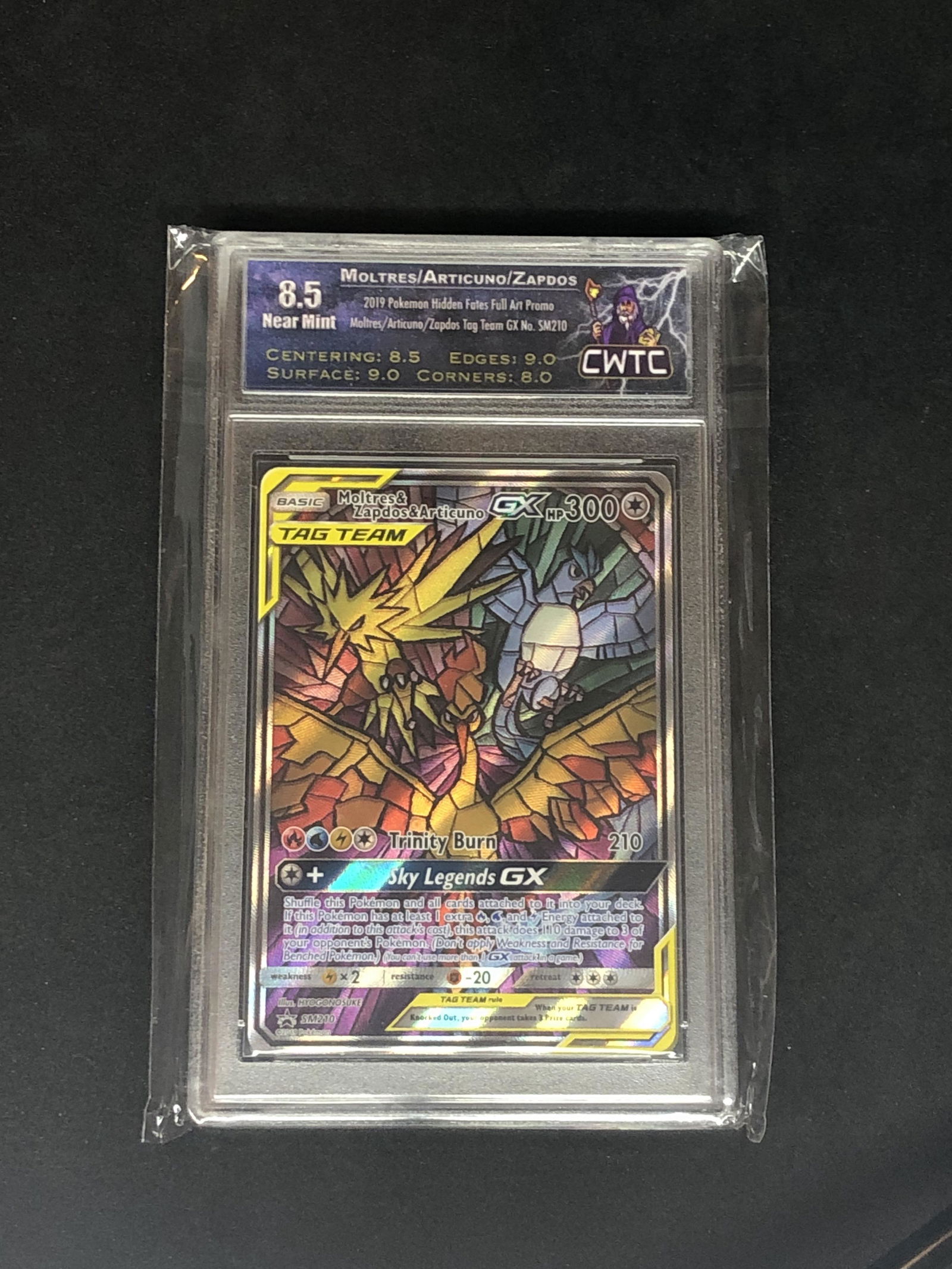 Moltres/Articuno/Zapdos Black Star Promo CWTC 8.5 (1 of 1)