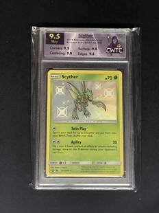 Scyther Baby Shiny CWTC 9.5: Pokemon Card