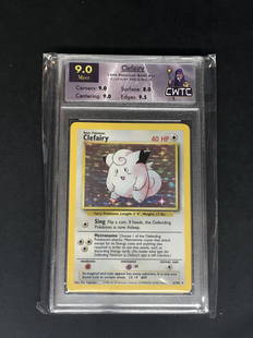 Clefairy Base Set Holo CWTC 9: Pokemon Card