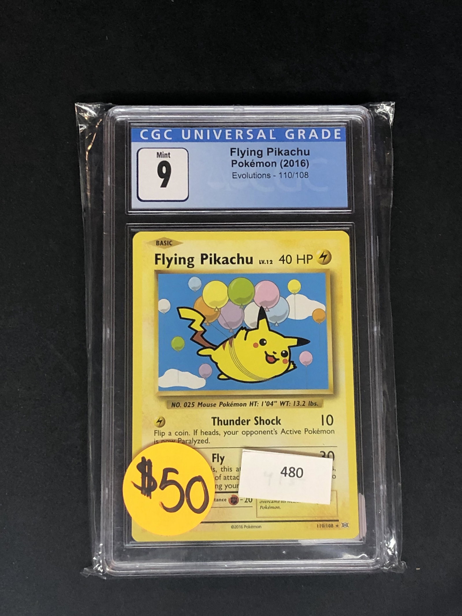 Flying Pikachu CGC 9 (1 of 1)