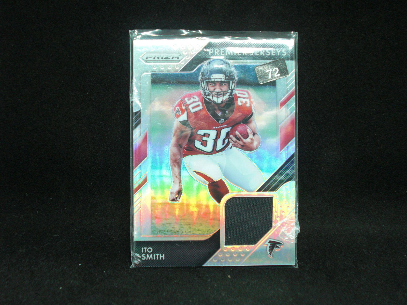 Ito Smith prism premier jersey card (1 of 1)