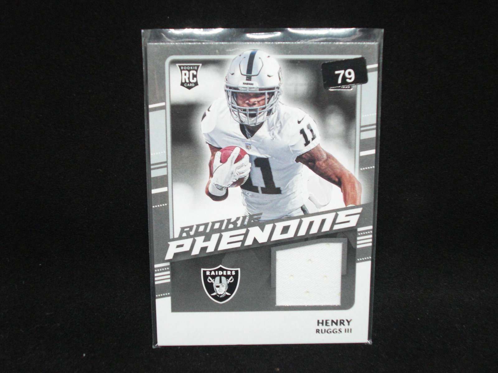 Henry ruggs rookie phenom jersey card (1 of 1)
