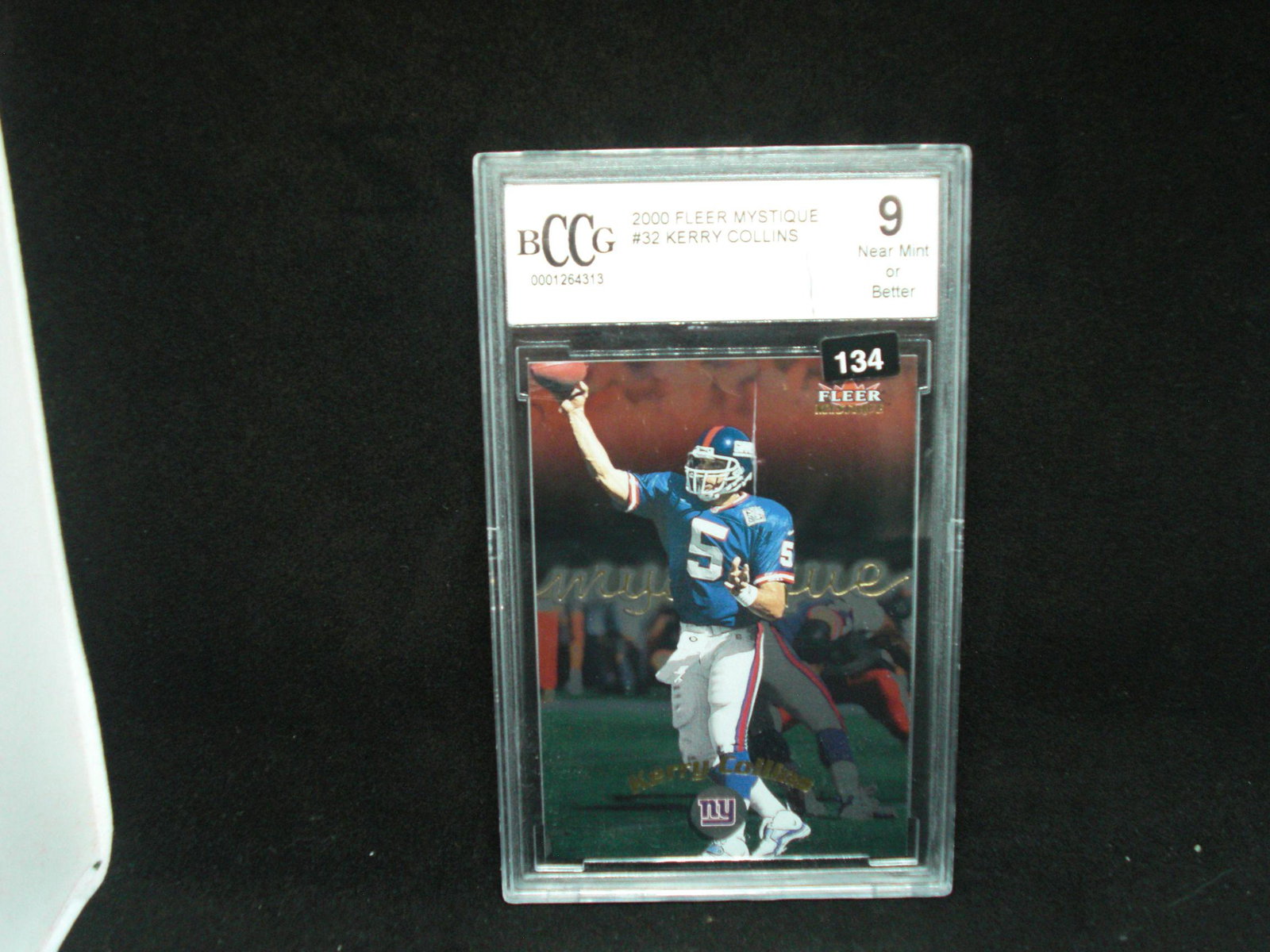 BCCG graded mint 9 Kerry Collins fleer mystique (1 of 1)