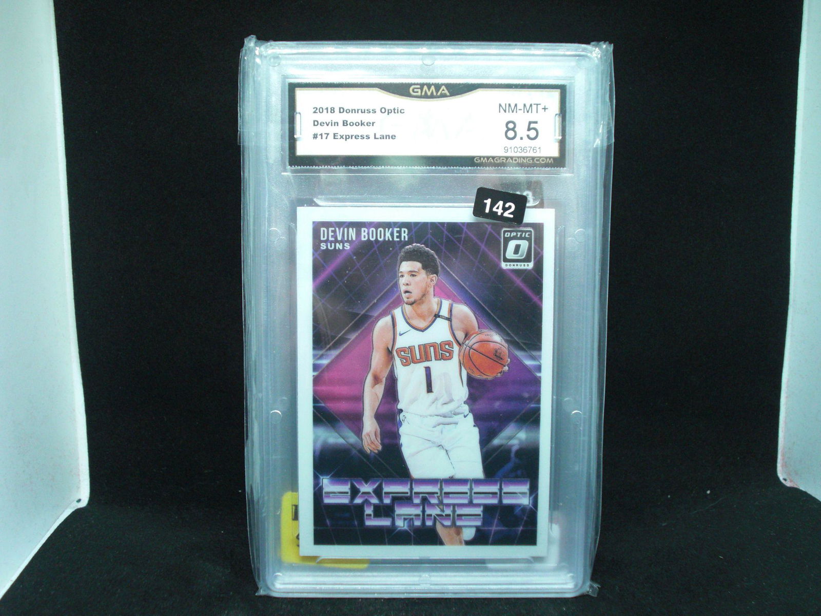 PSA graded mint 8.5 Devin Booker express way (1 of 1)