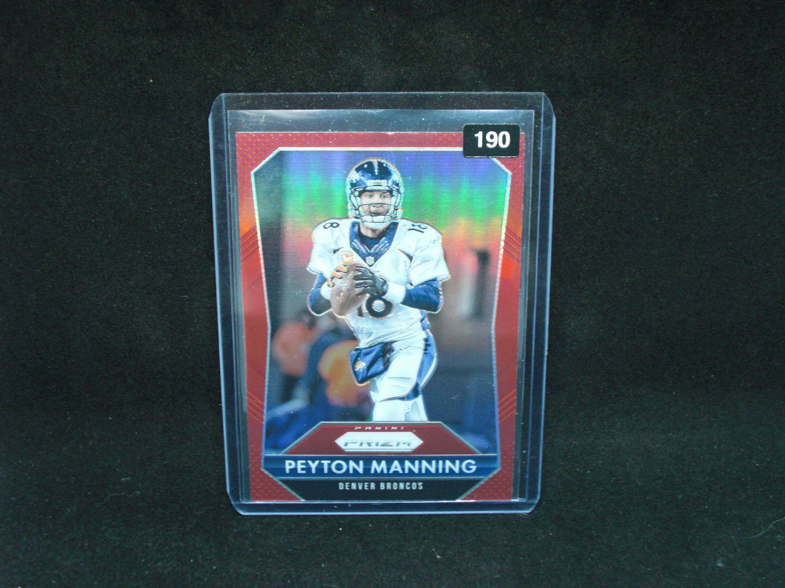 peyton manning 205 red prizm (1 of 1)
