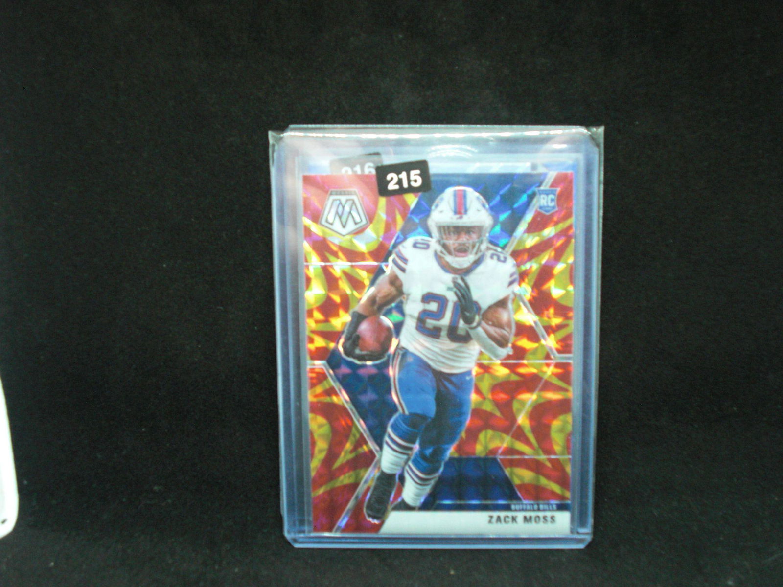 zack moss orange reactive rookie (1 of 1)