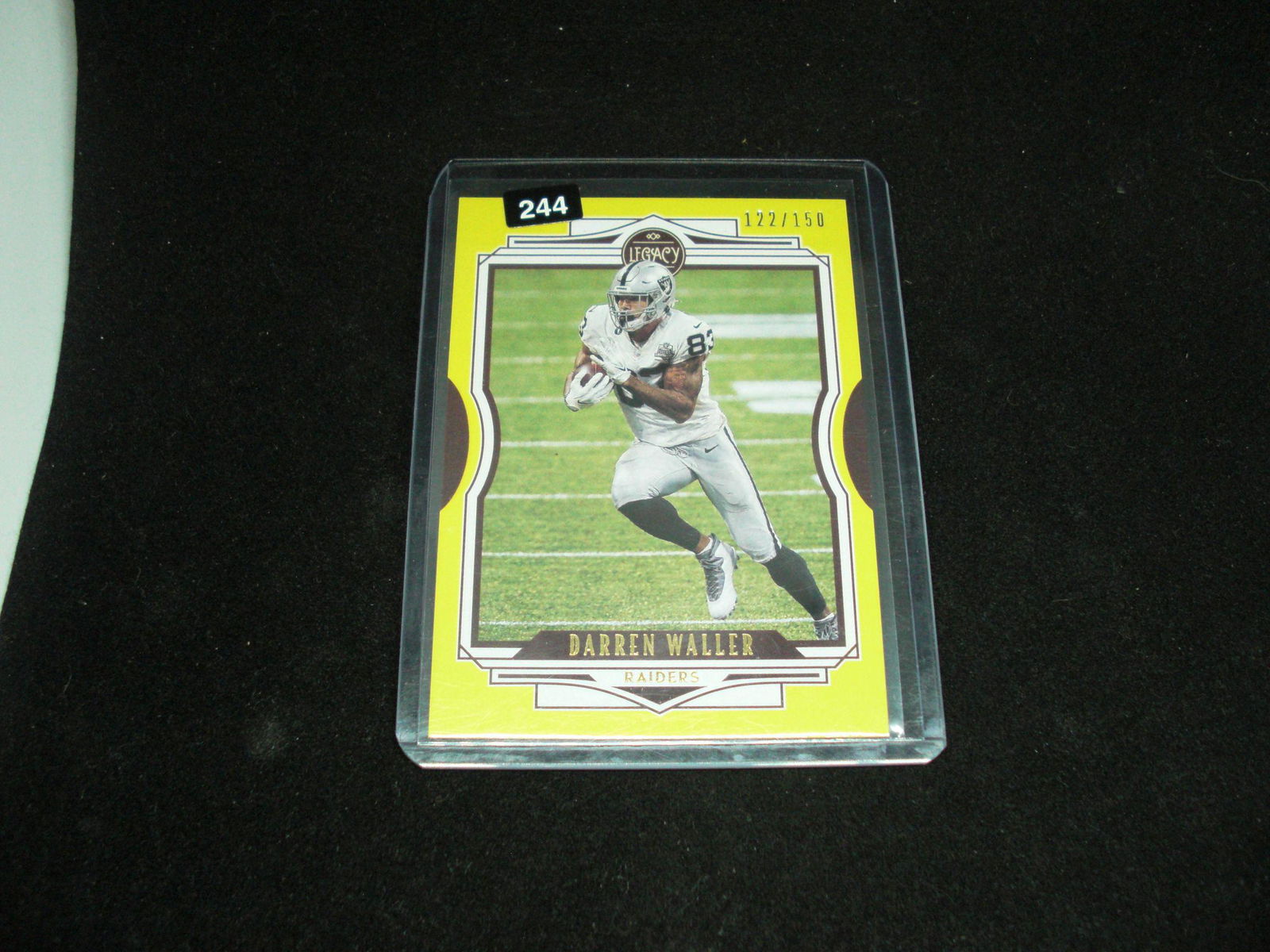 darren waller yellow border sp 122/150 (1 of 1)