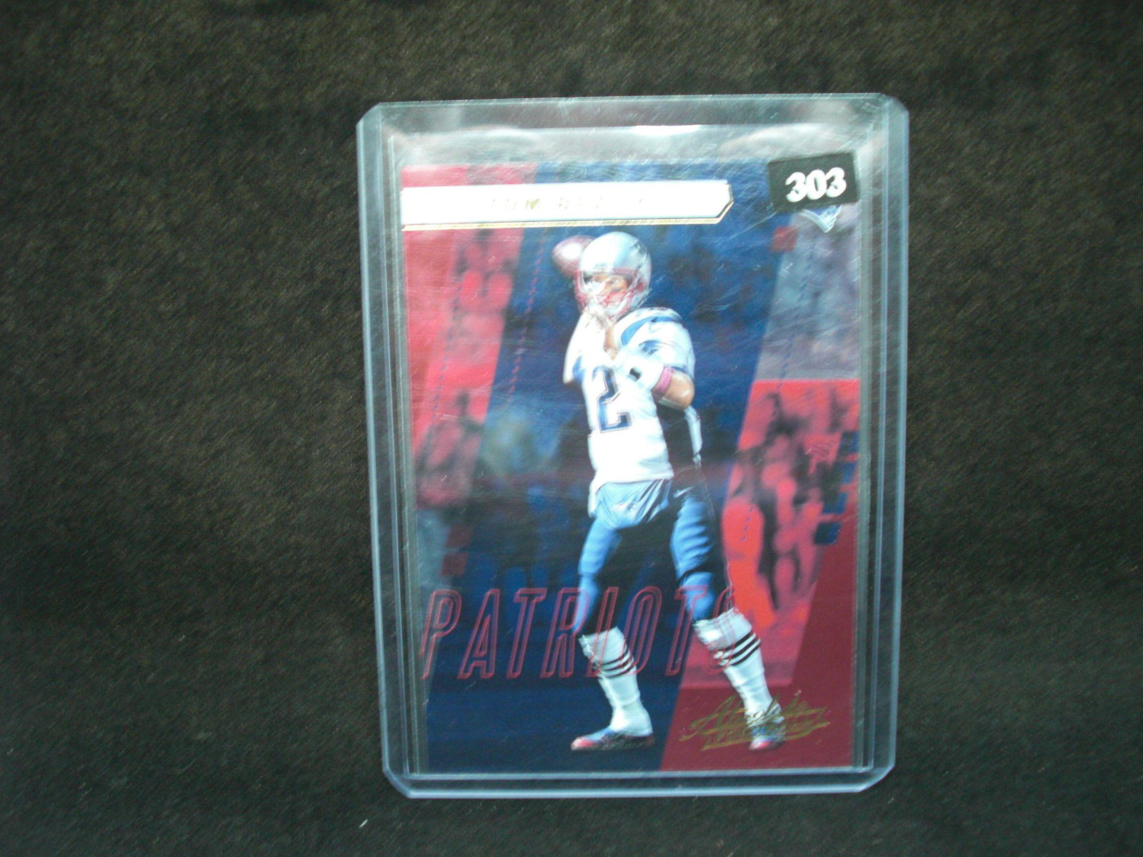 Absolute football Tom Brady patriots (1 of 1)