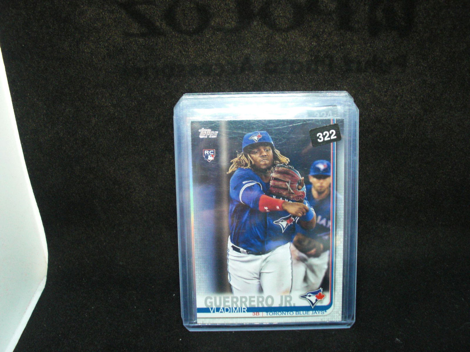 Vladimir Guerrero junior rookie card (1 of 1)