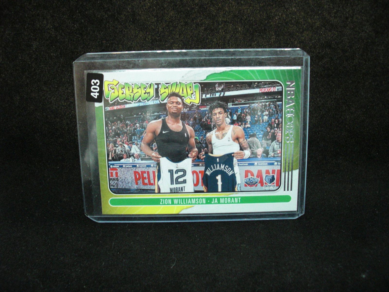 Zion Williamson J morant jersey swap (1 of 1)