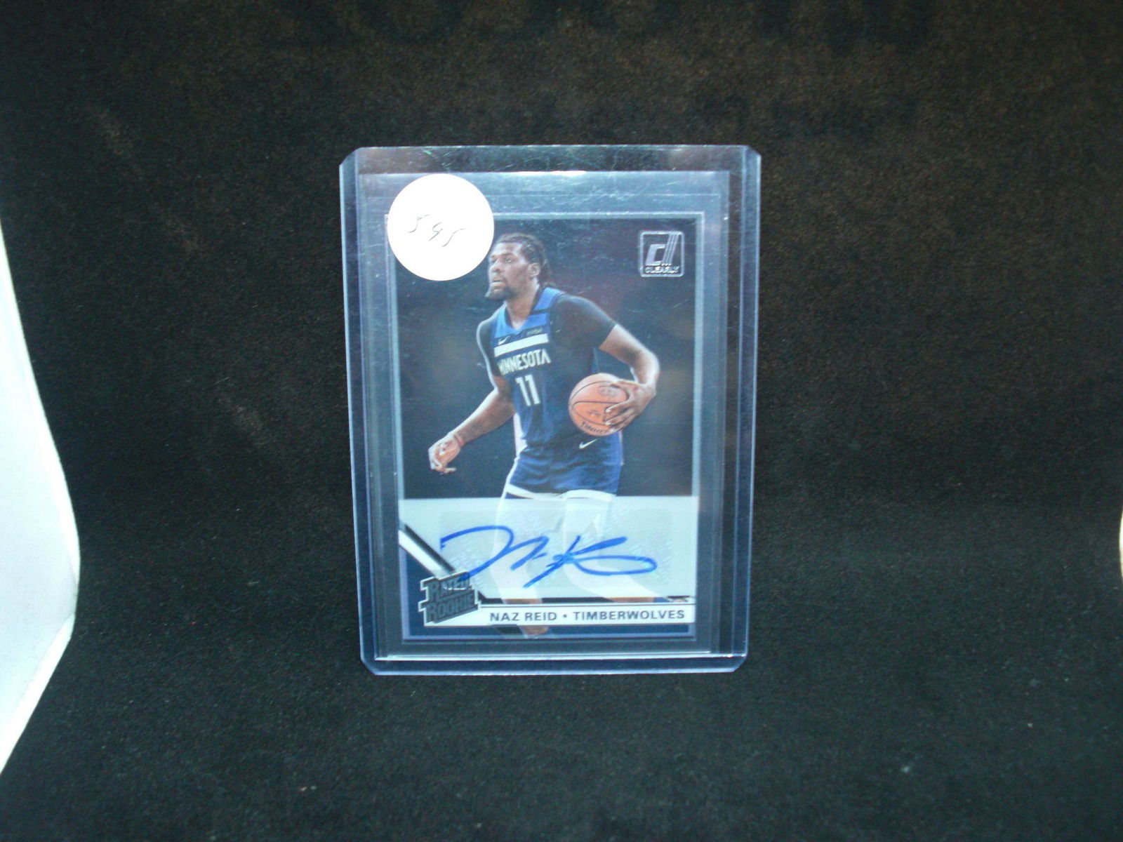 Naz Reid clearly rated rookie auto (1 of 1)