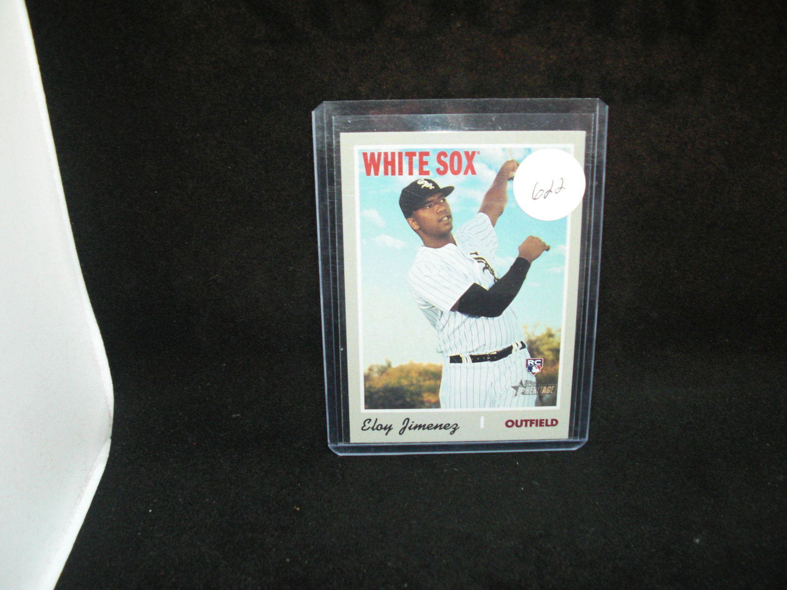 Eloy Jimenez heritage rookie card (1 of 1)