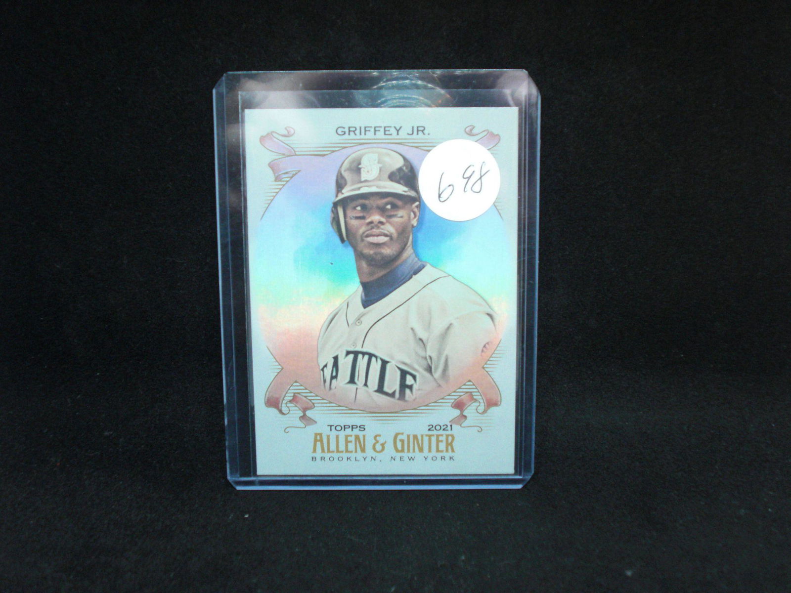 Ken Griffey junior Allen and ginter foil variation (1 of 1)