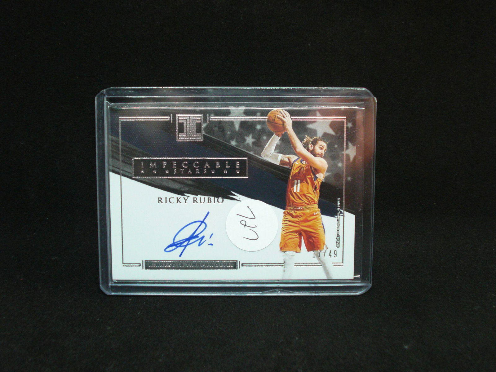 Ricky Rubio impeccable autograph 17 of 49 (1 of 1)