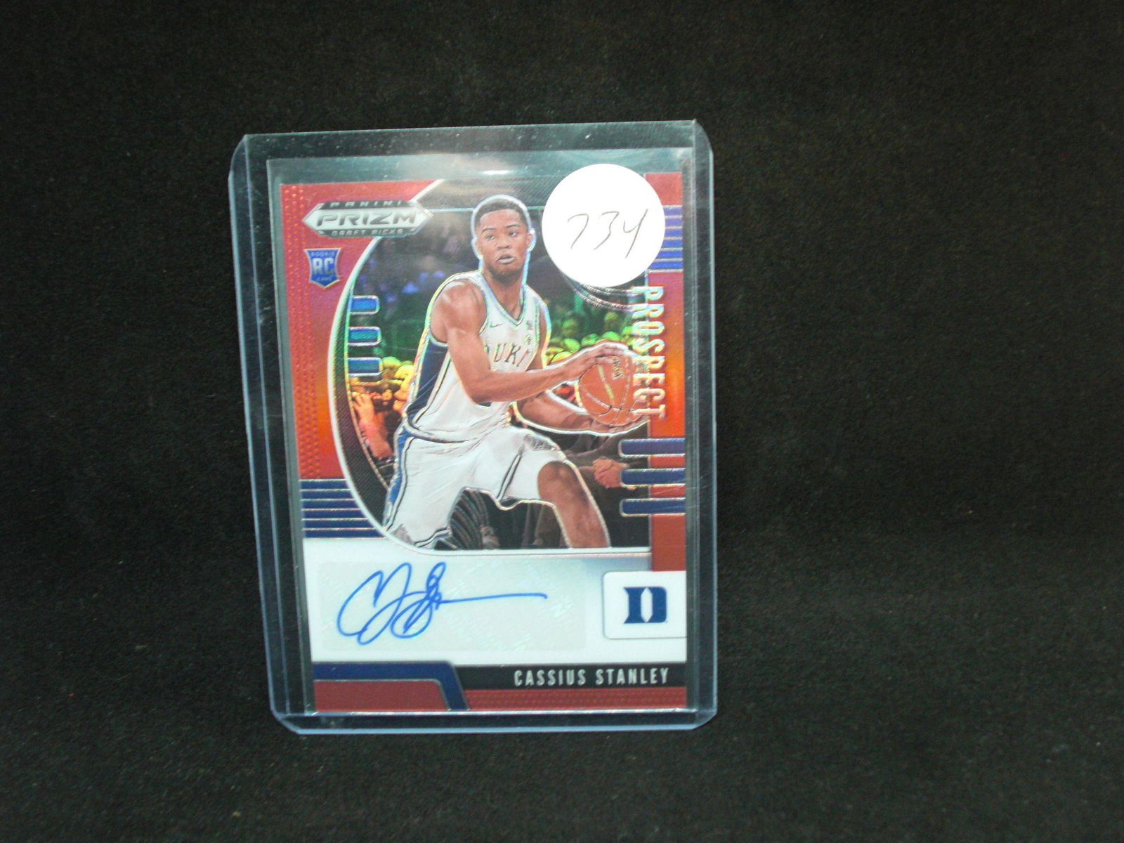 Cassius Stanley red prizm rookie auto 103/199 (1 of 1)