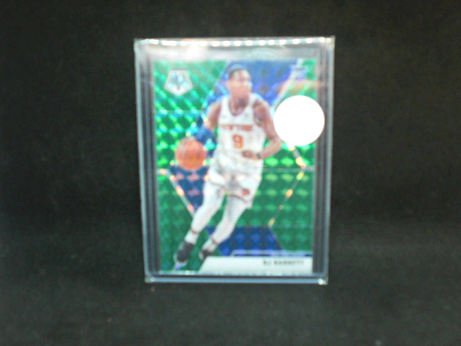 RJ Barrett green mosaic rookie (1 of 1)