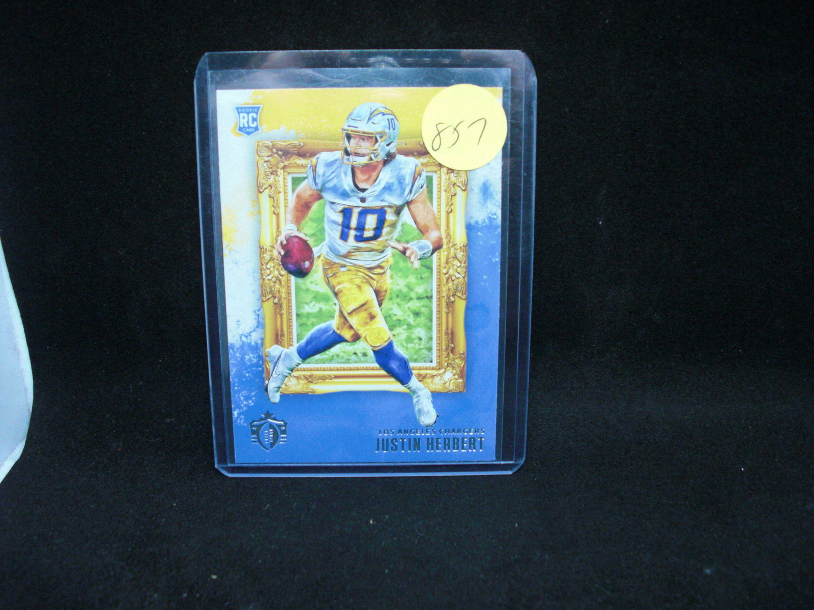 Justin Herbert gridiron kings rookie card (1 of 1)