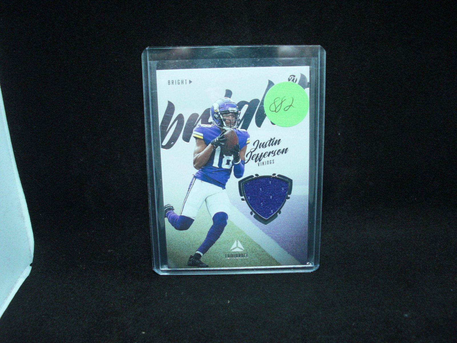 Justin Jefferson jersey card (1 of 1)