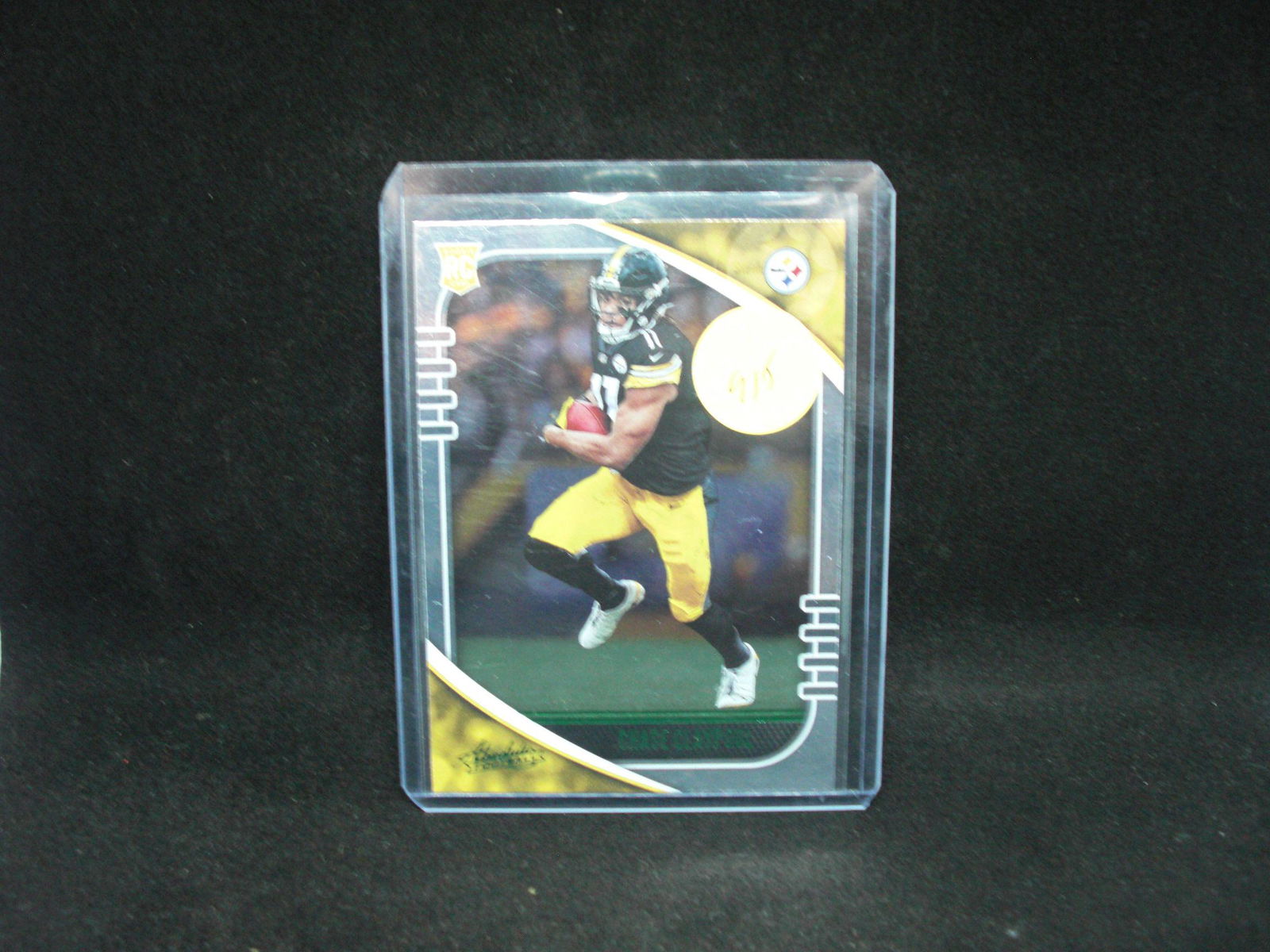 chase claypool green foil rookie card (1 of 1)
