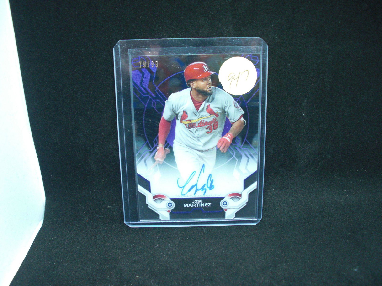 jose martinez rookie auto 79/99 (1 of 1)