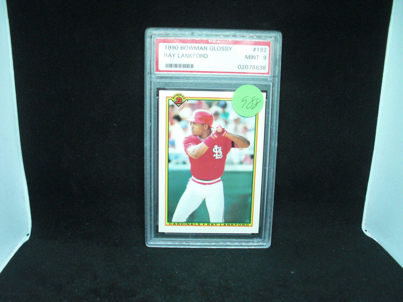 PSA graded 9 ray lankford Bowman glossy (1 of 1)