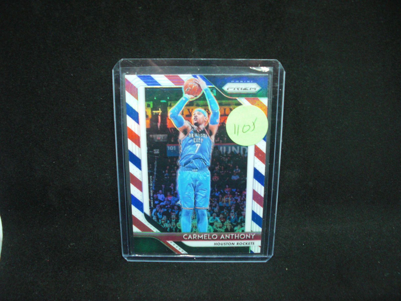 Carmelo Anthony red white and blue prism (1 of 1)