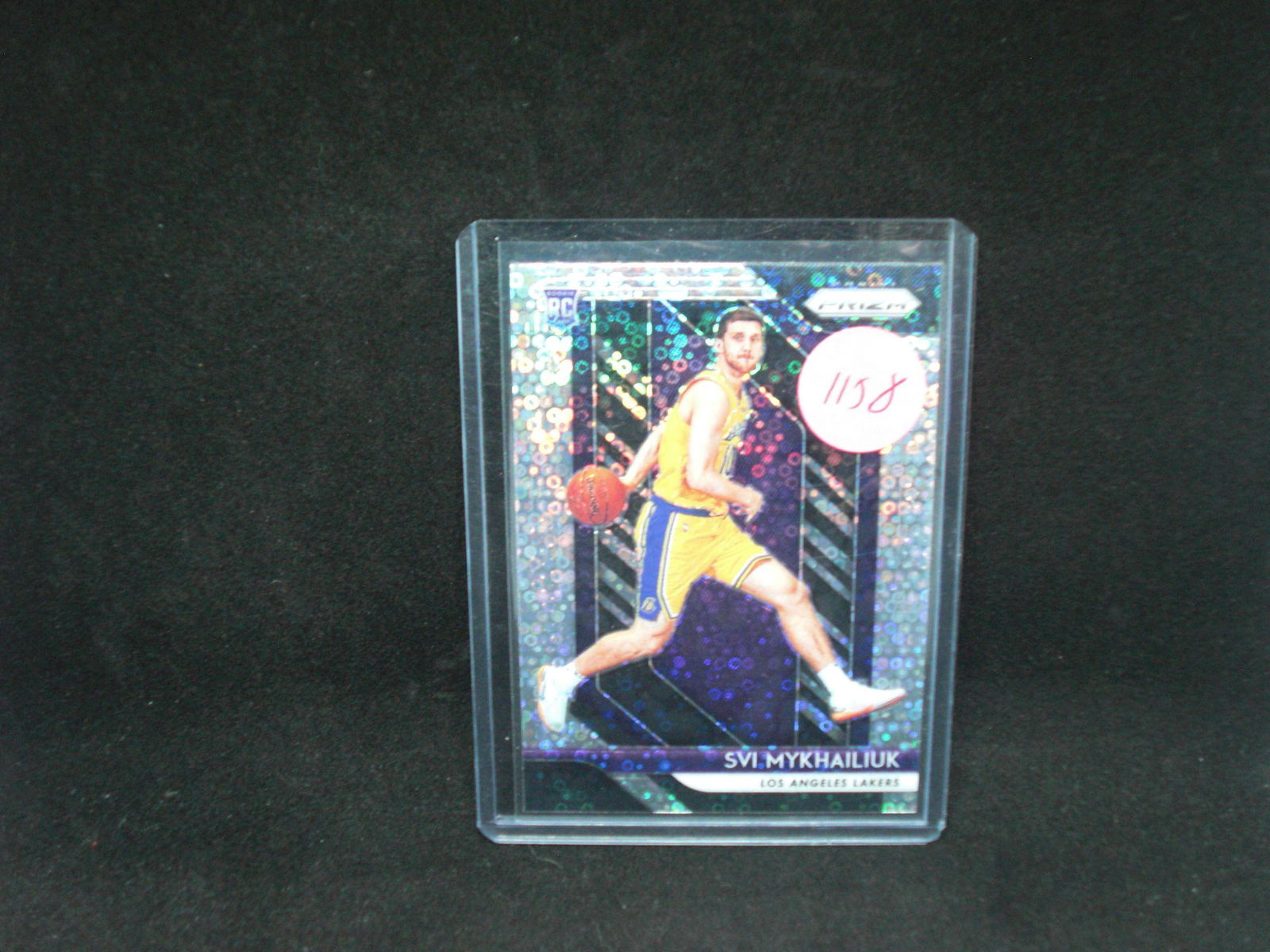svi mykhailiuk lakers silver disco rookie (1 of 1)