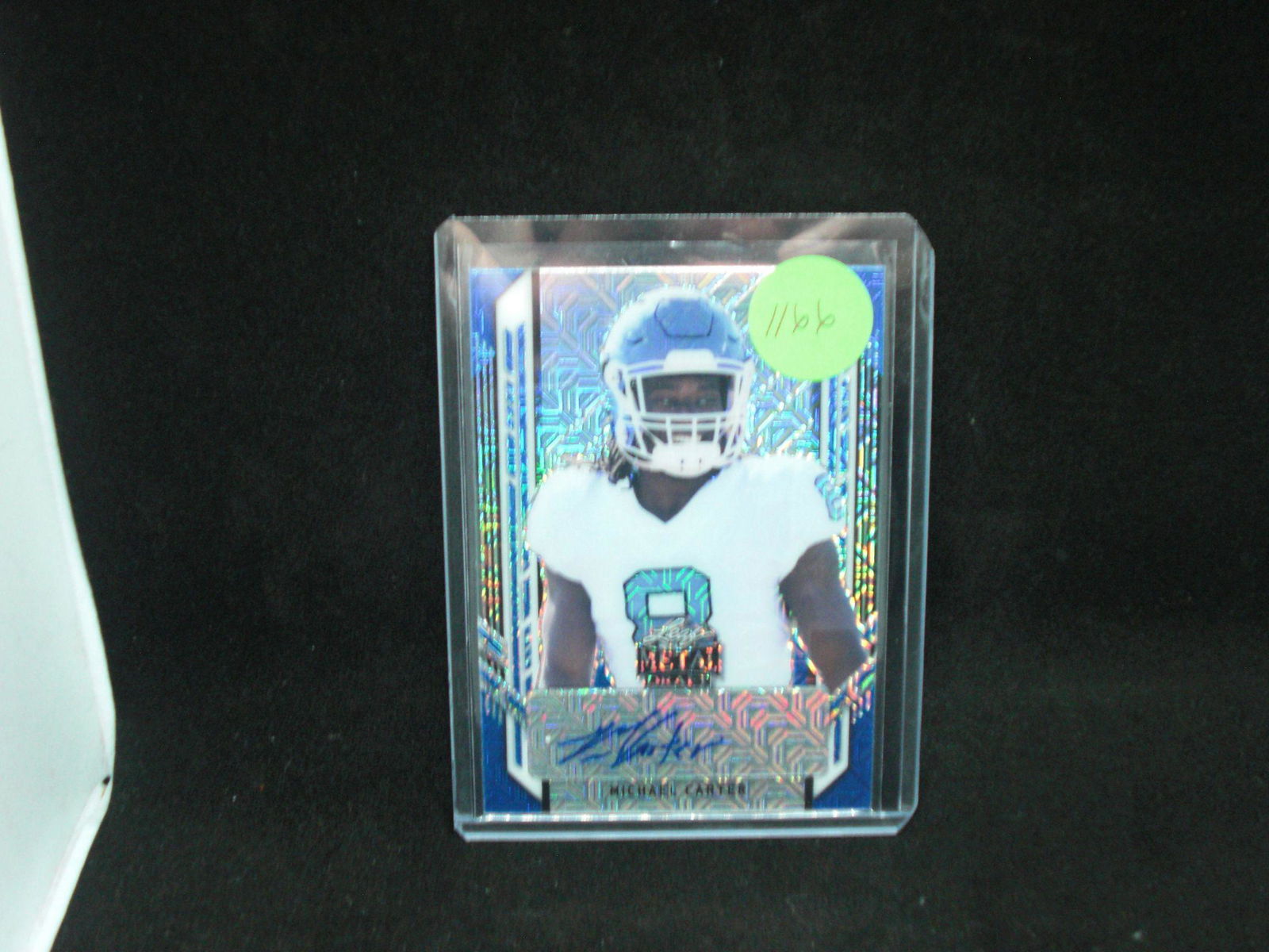 Michael Carter rookie auto silver mojo 9:50 (1 of 1)
