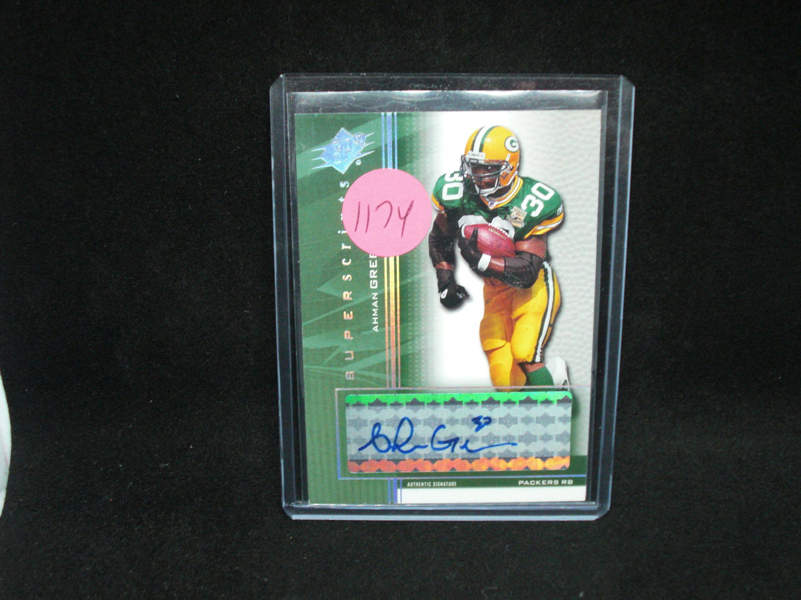 Among green Packers auto: Among green Packers auto