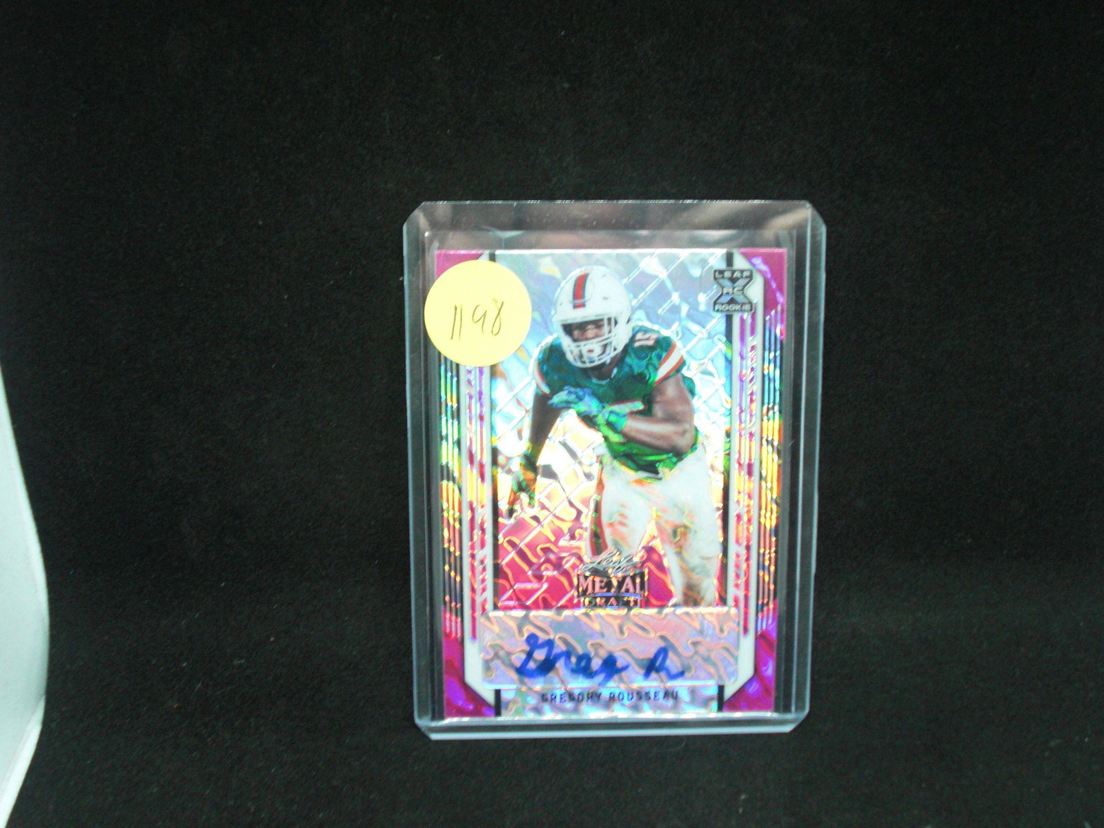 gregory rooseau rookie auto 11/25 (1 of 1)