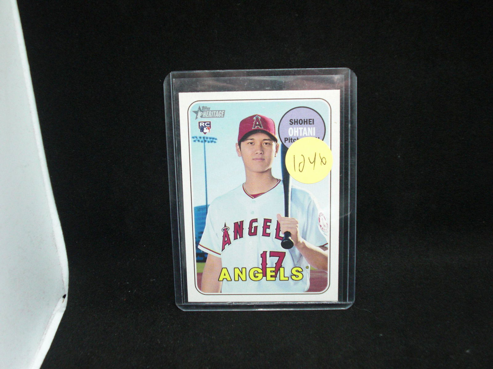 Shohei ohtani Topps heritage rookie card (1 of 1)