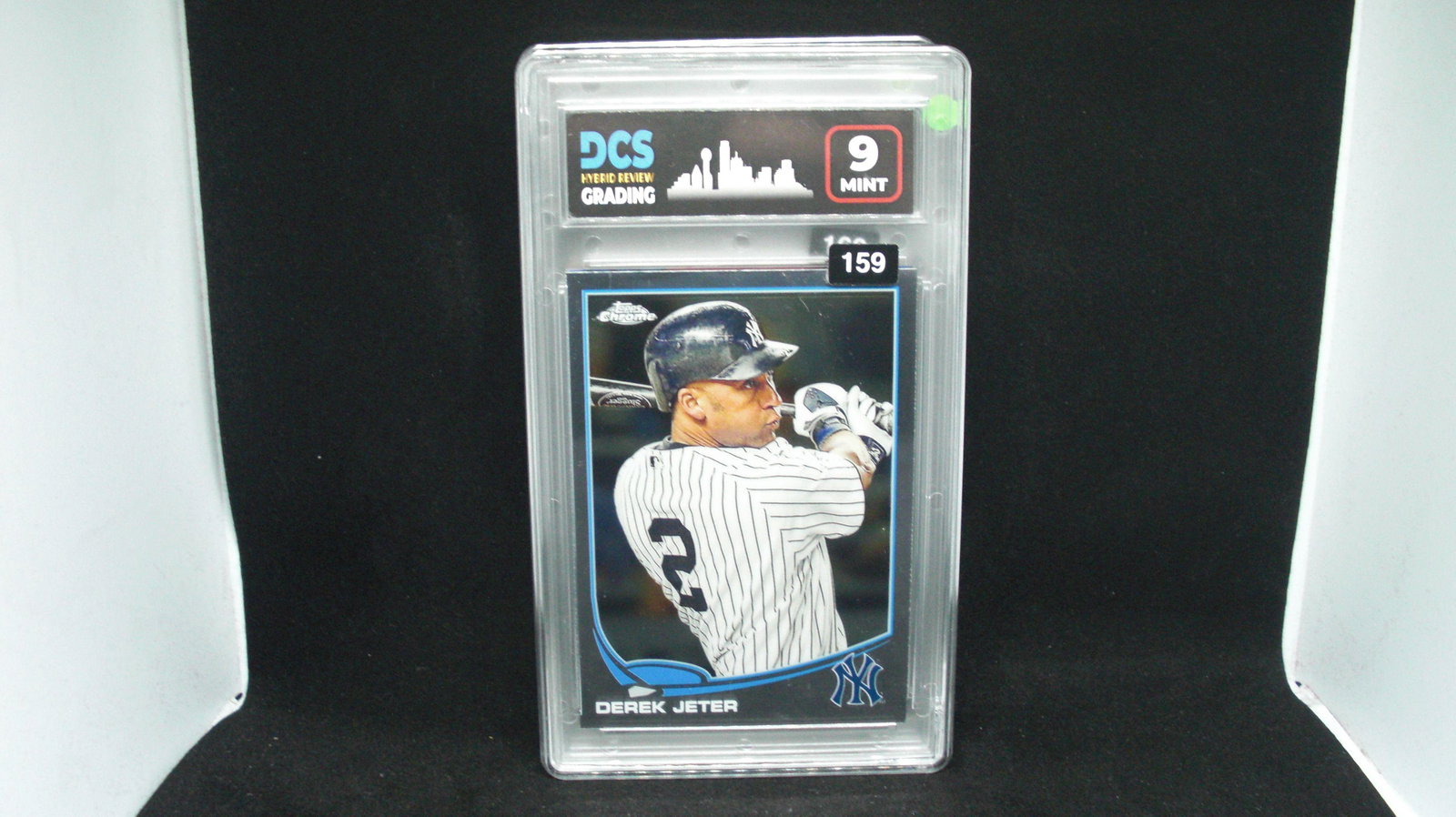 DCS graded 9 Derek Jeter topps Chrome (1 of 1)
