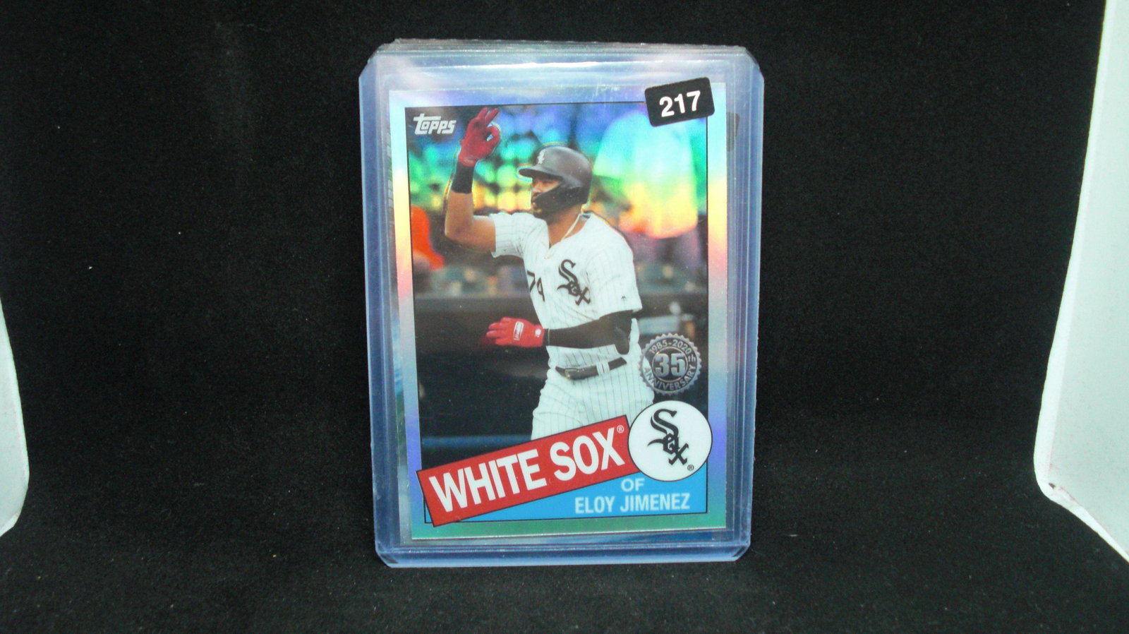 eloy jimenez topps chrome refractor (1 of 1)