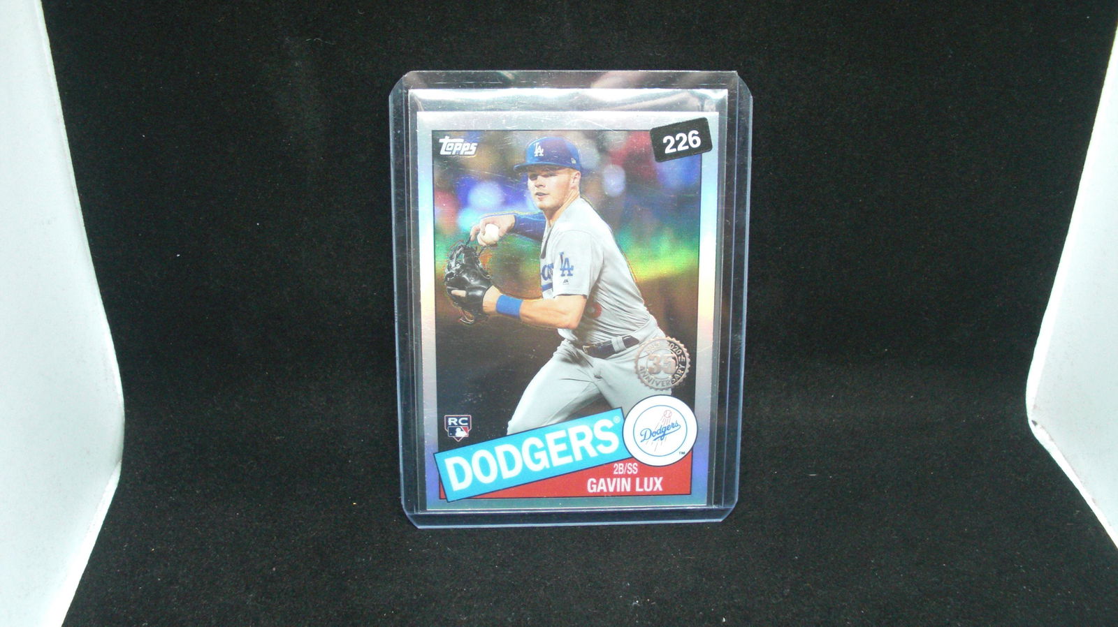 gavin lux topps chrome rookie card (1 of 1)