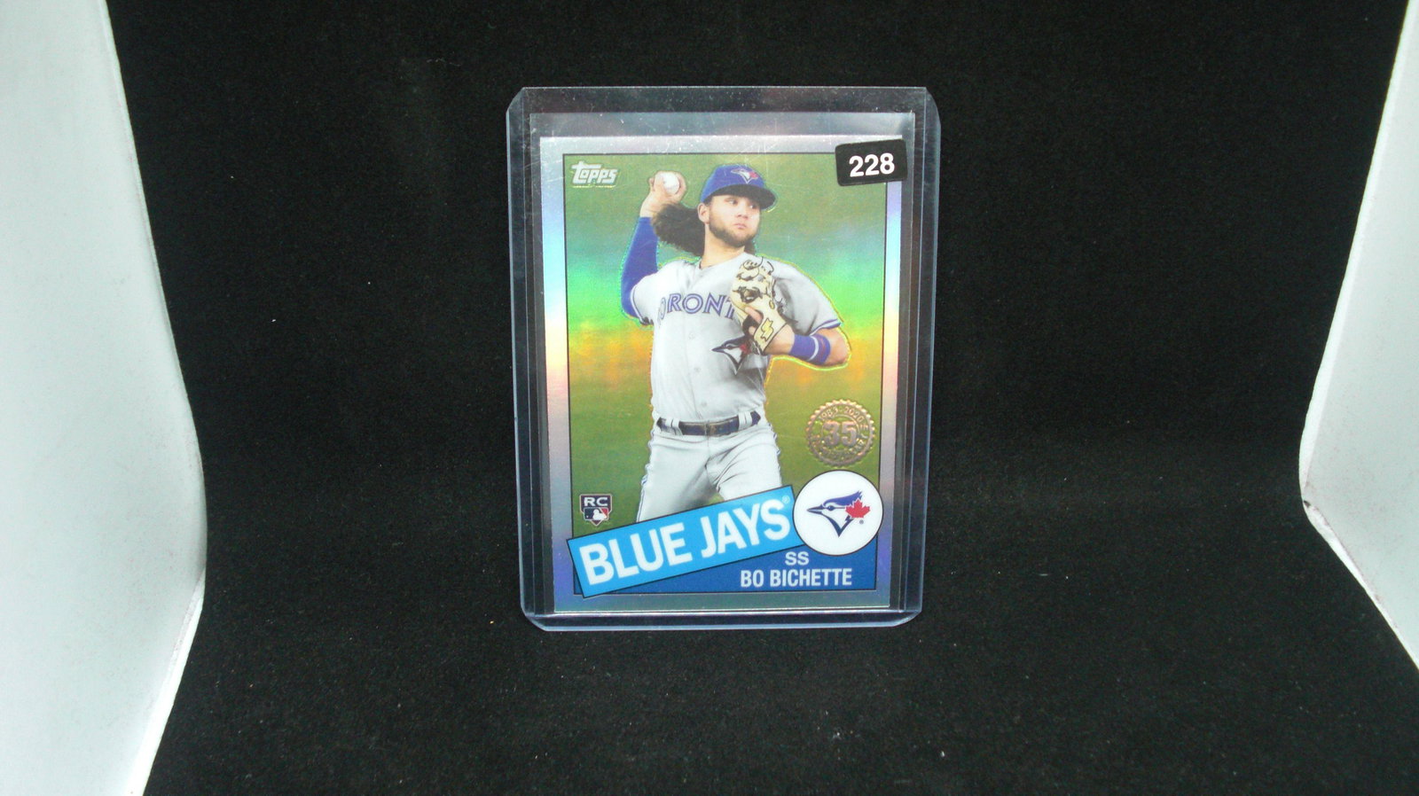 bo bichette topps chrome rookie card (1 of 1)
