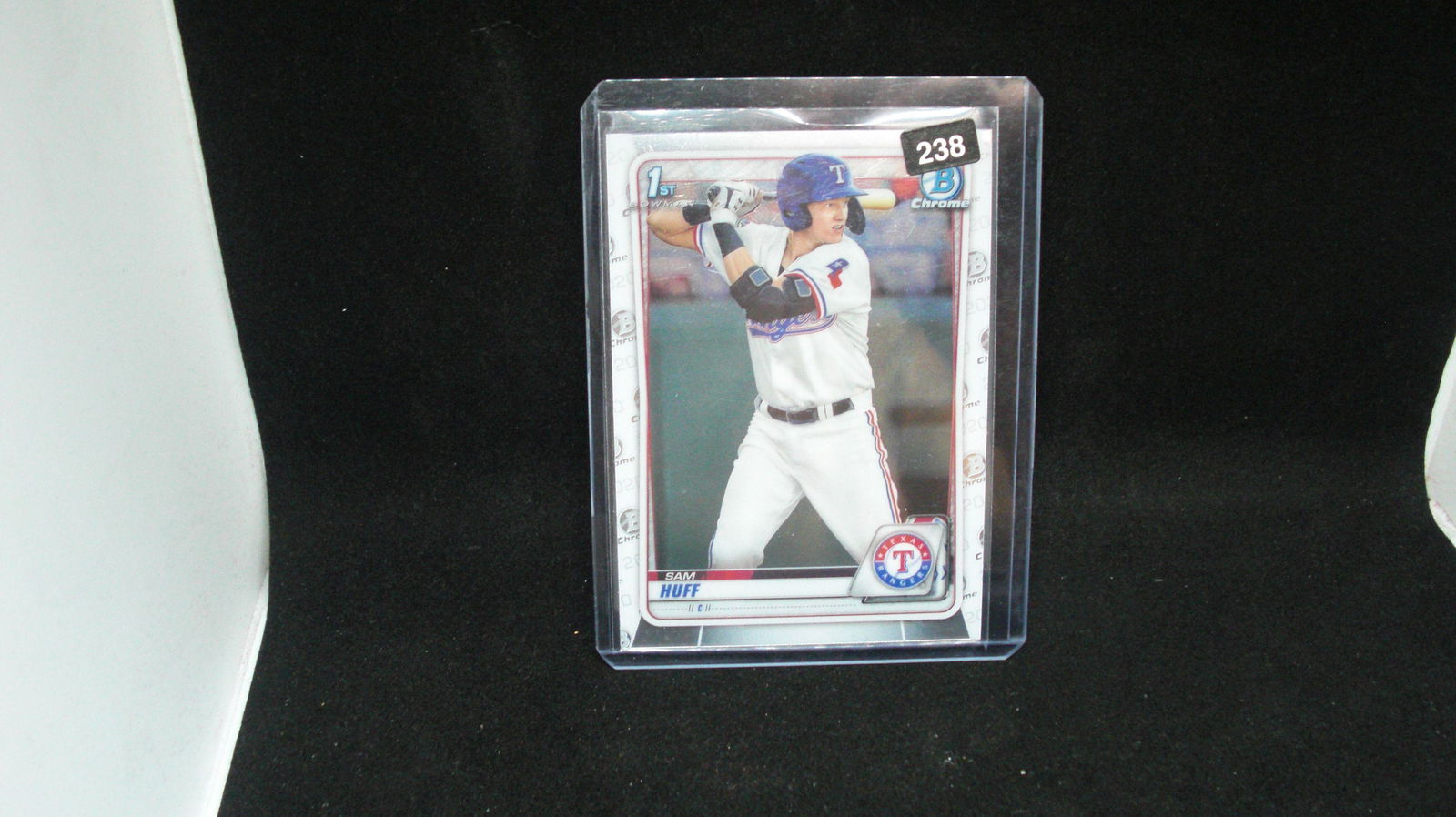 sam huff 1st bowman chrome (1 of 1)