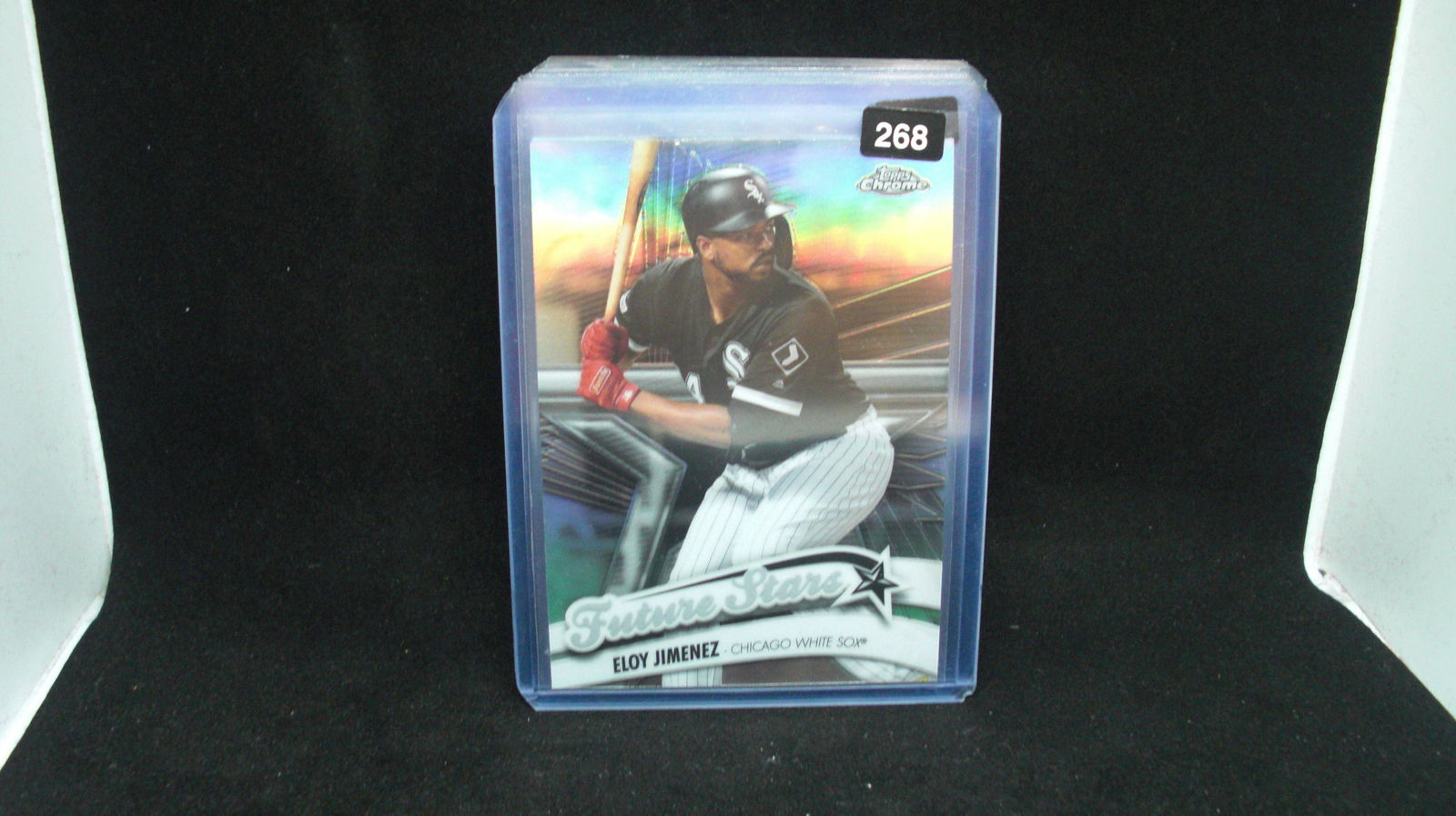 eloy jimenez topps chrome refractor (1 of 1)