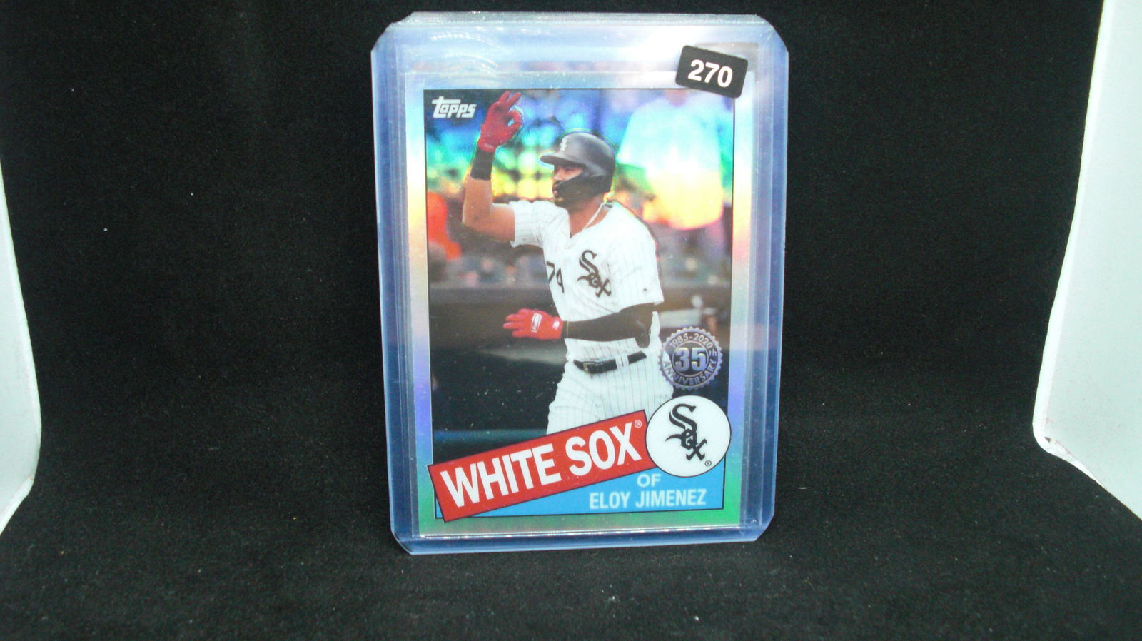 eloy jimenez topps chrome refractor (1 of 1)