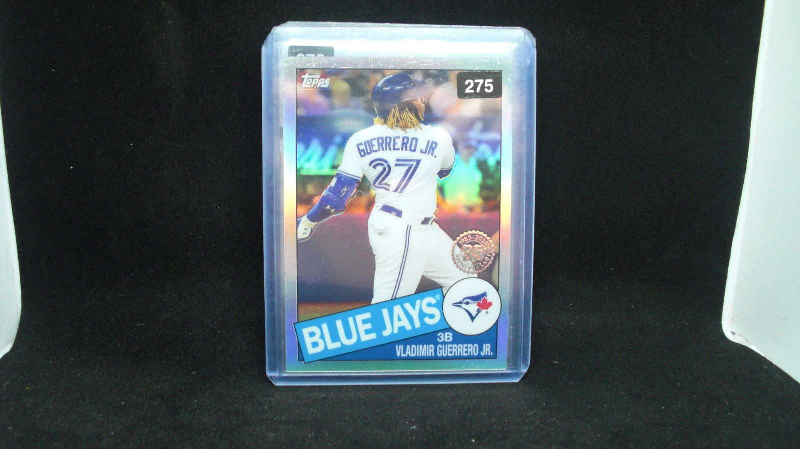 vladimir guerrero jr topps chrome refractor (1 of 1)