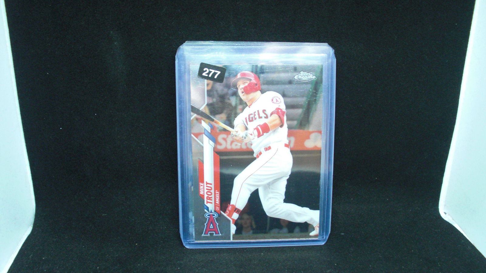 2020 topps chrome mike trout (1 of 1)