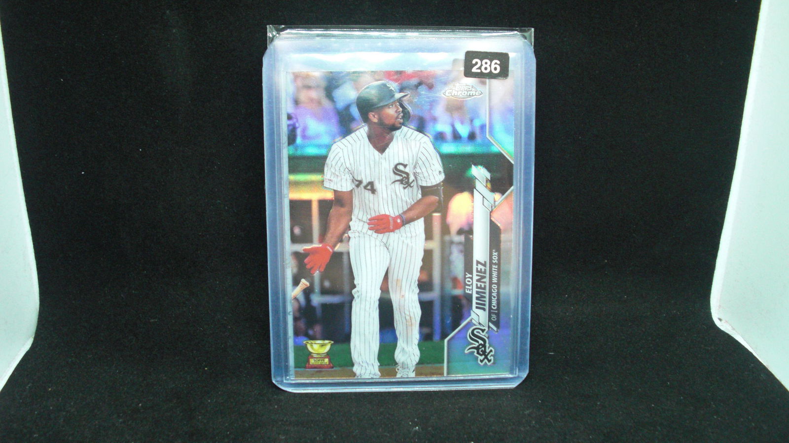 eloy jimenez topps chrome refractor (1 of 1)