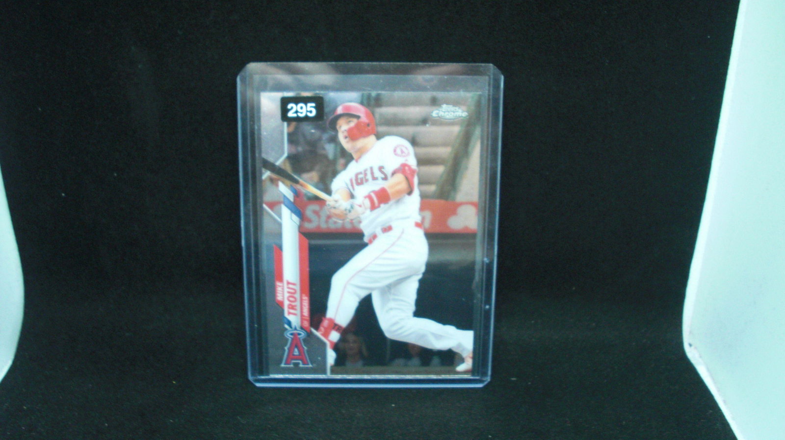 2020 topps chrome mike trout (1 of 1)
